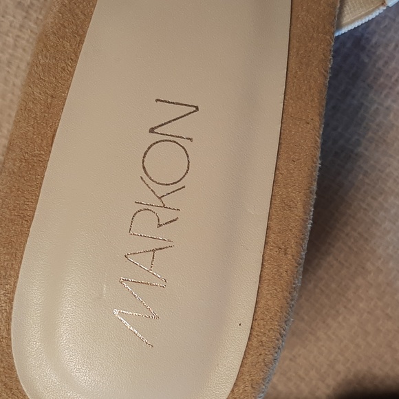 Markon Heeled Slides - Picture 2 of 8